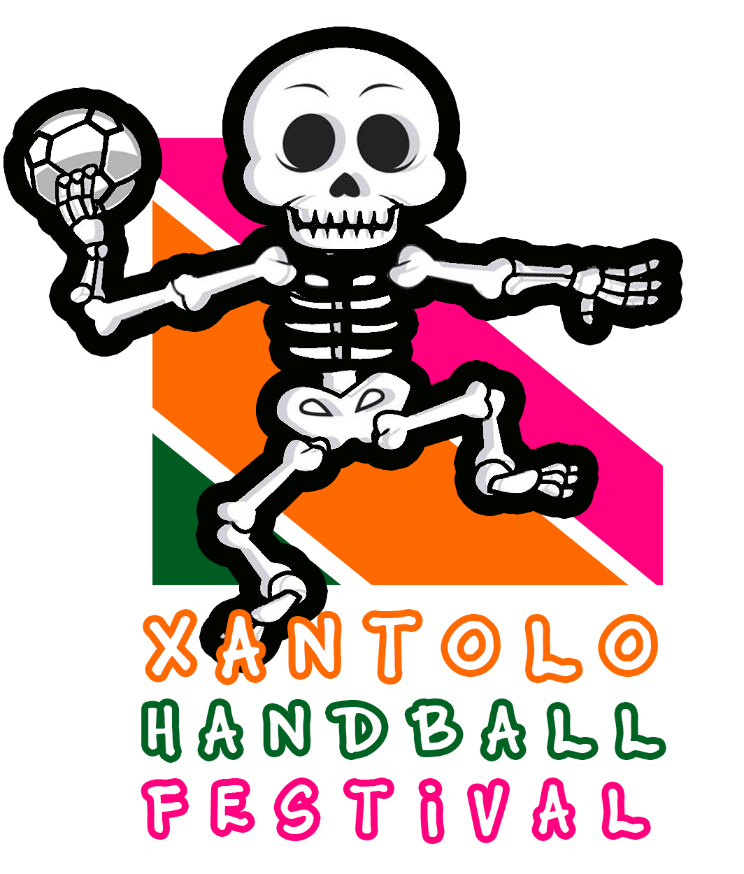 Xantolo Handball Tournament Logo